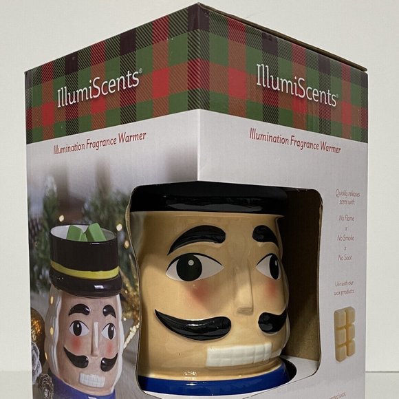 Illumiscents Nutcracker Fragrance Warmer For Scented Wax Melts Christmas Holiday - Picture 2 of 9